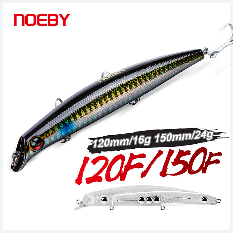 Fishing Lure Spinnerbait - NOEBY Sasuke Minnow Fishing Lures 12cm