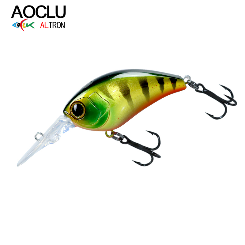 AOCLU Floating Minnow 50mm 10g - Fishing Lure Crankbait บทวิจารณ์และราคา