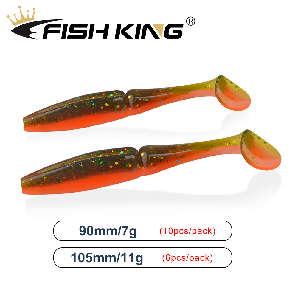FISH KING One Up Shad Fishing  - Fishing Lure Soft Plastic บทวิจารณ์และราคา