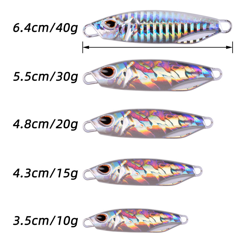 10Pcs Long Cast Metal Bait Spi - Fishing Lure Spinnerbait บทวิจารณ์และราคา