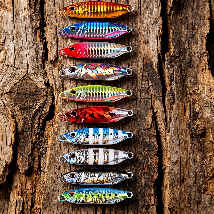 10Pcs Long Cast Metal Bait Spi - Fishing Lure Spinnerbait บทวิจารณ์และราคา