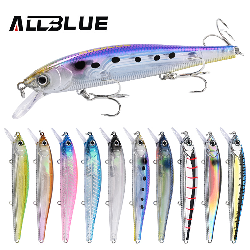 ALLBLUE 3D Jerkbait Wobbler Fi - Fishing Lure Jerkbait บทวิจารณ์และราคา