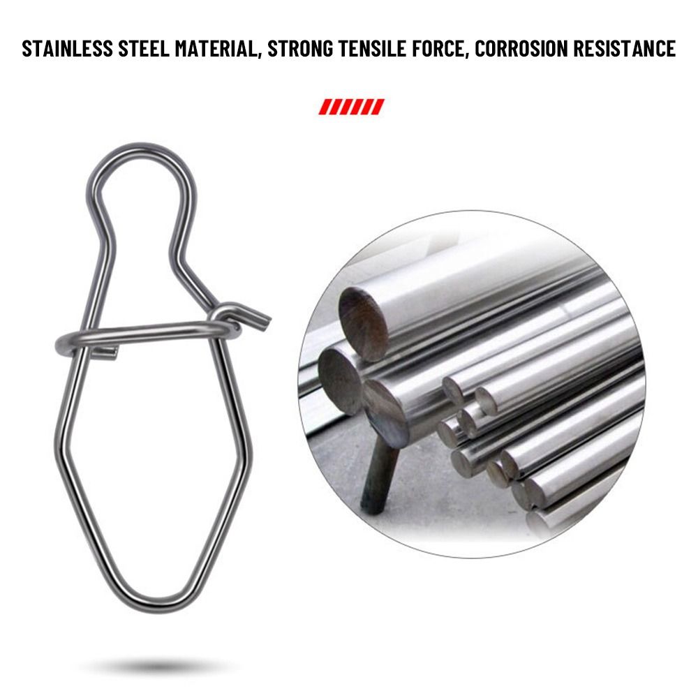 100pcs/lot nice Snap Fishing B - Fishing Lure Accessories บทวิจารณ์และราคา