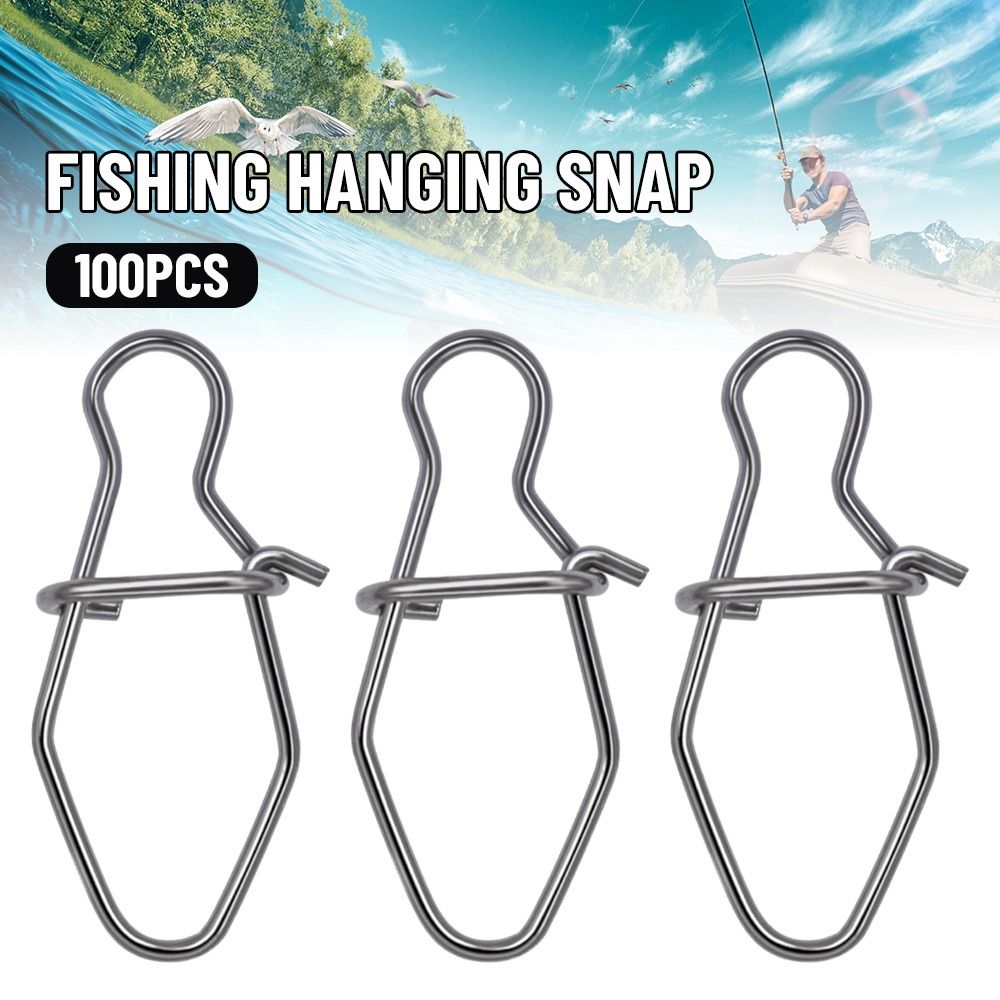 100pcs/lot nice Snap Fishing B - Fishing Lure Accessories บทวิจารณ์และราคา