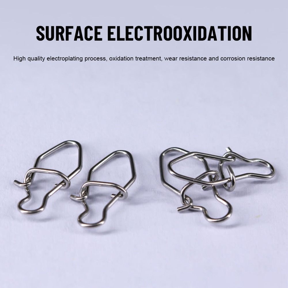 100pcs/lot nice Snap Fishing B - Fishing Lure Accessories บทวิจารณ์และราคา
