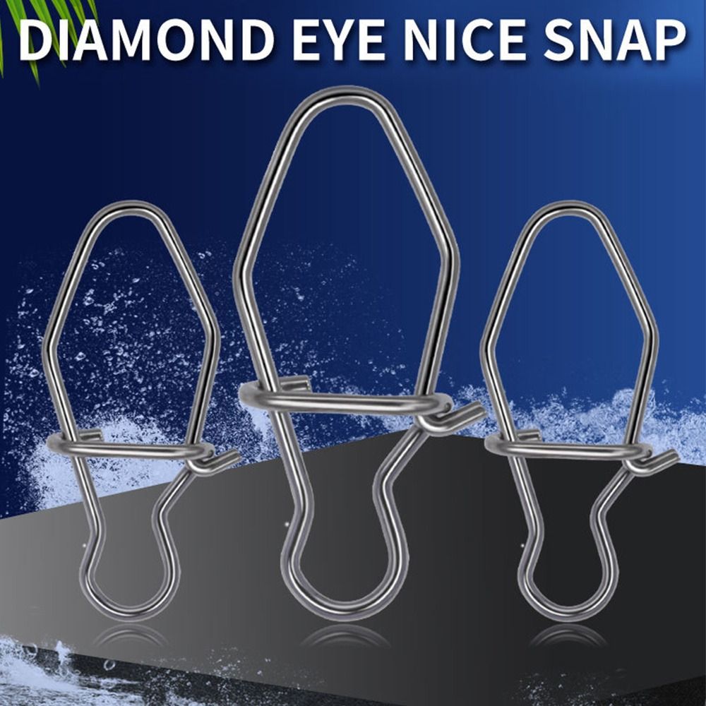 100pcs/lot nice Snap Fishing B - Fishing Lure Accessories บทวิจารณ์และราคา