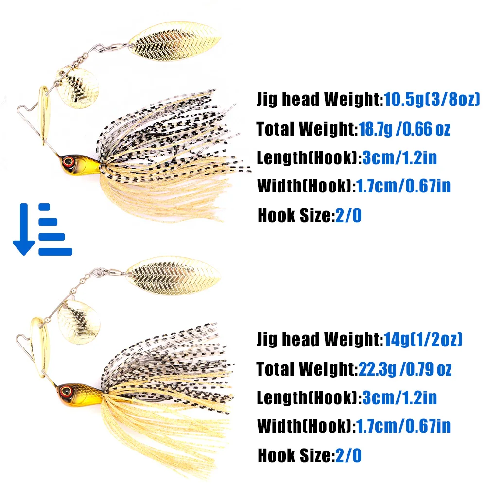 B&U Metal Blade Fishing Lure S - Fishing Lure Blade Bait บทวิจารณ์และราคา