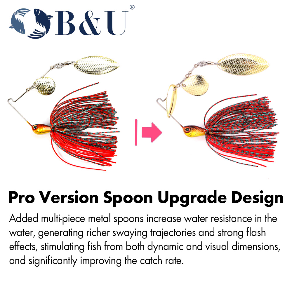 B&U Metal Blade Fishing Lure S - Fishing Lure Blade Bait บทวิจารณ์และราคา