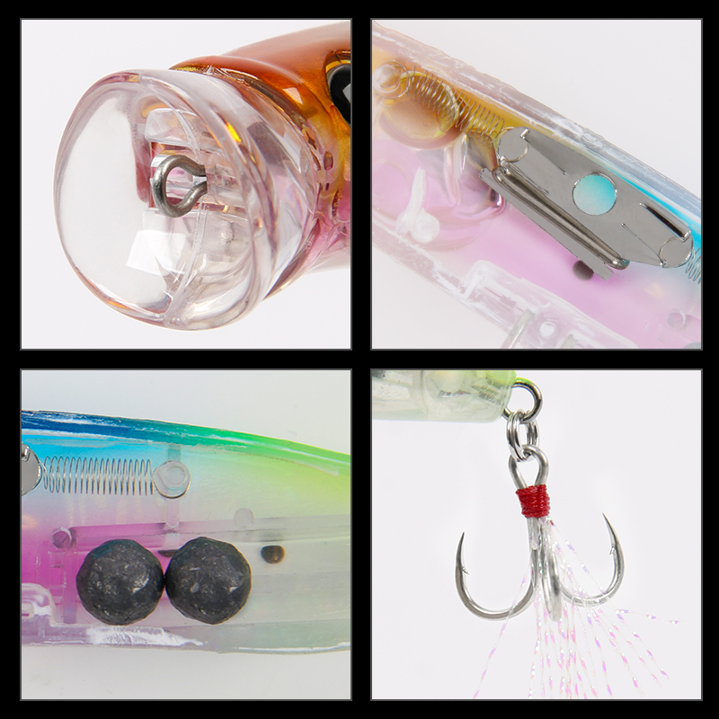 LETOYO 9.6g/18g Floating Poppe - Fishing Lure Popper บทวิจารณ์และราคา