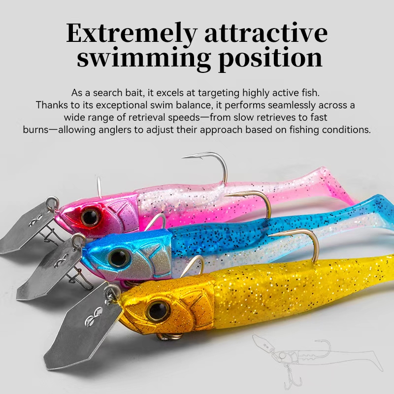 TSURINOYA FLUTTER 110mm 32g Lo - Fishing Lure Blade Bait บทวิจารณ์และราคา