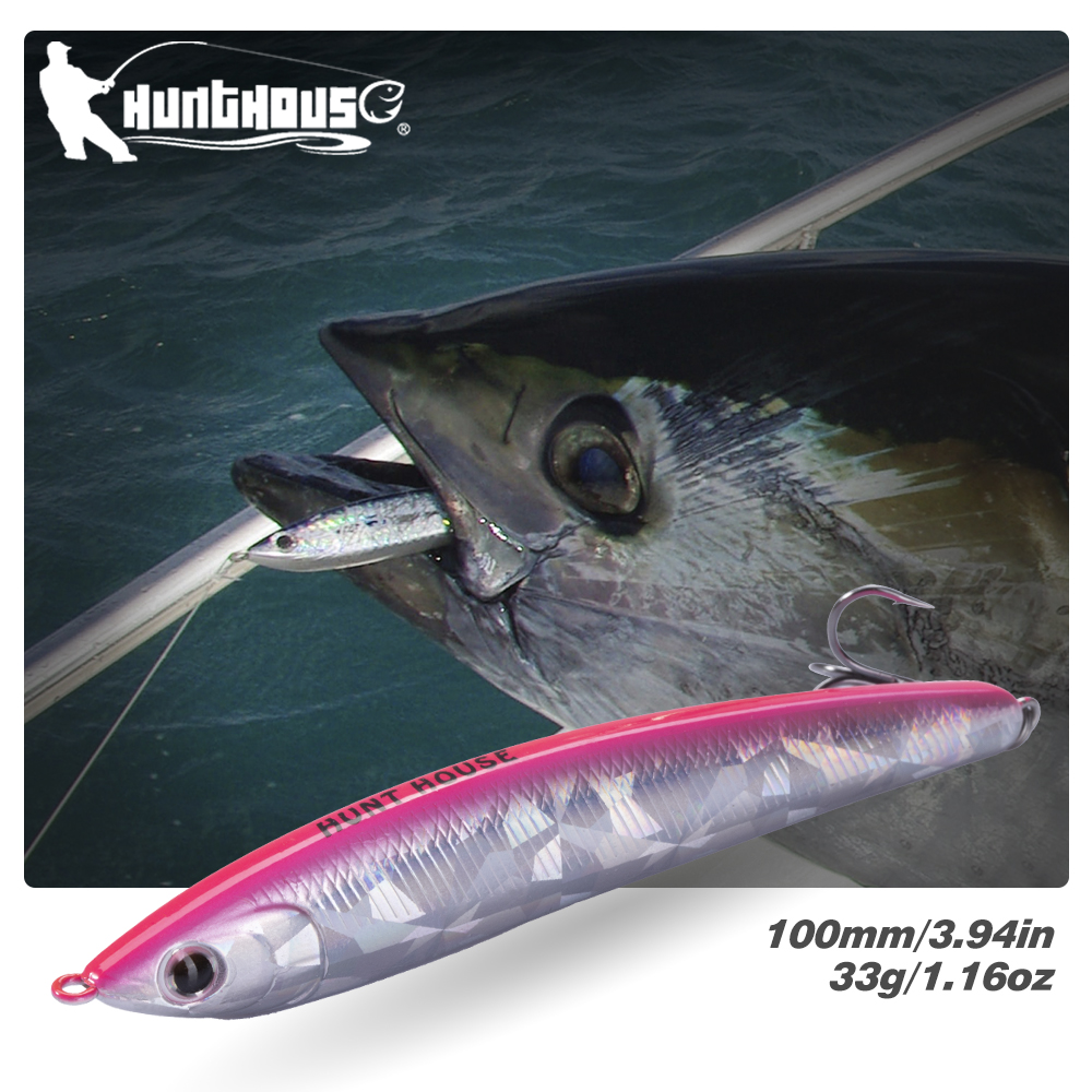 Hunthouse Sinking Pencil Hard  - Fishing Lure Jerkbait บทวิจารณ์และราคา