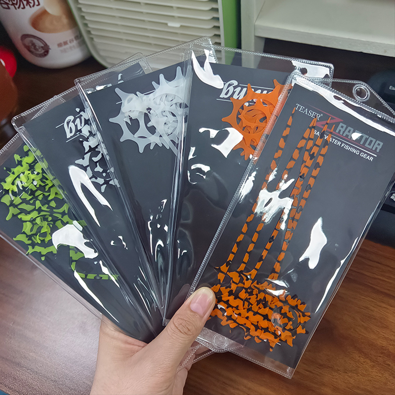 TEASER 5pcs SKIRT-18 145mm Sil - Fishing Lure Jig บทวิจารณ์และราคา