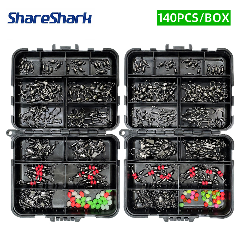 ShareShark 140Pcs fishing acce - Fishing Lure Kit บทวิจารณ์และราคา