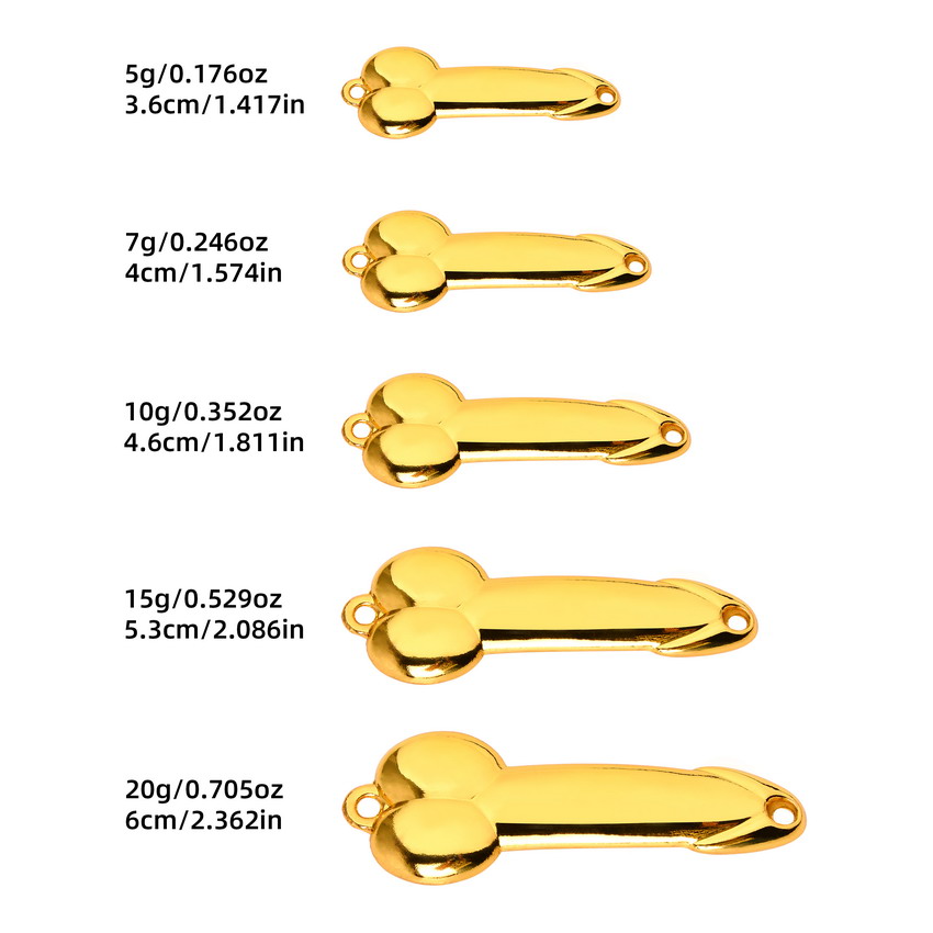 Metal Spoon Penis Shape Fishin - Fishing Lure Spinnerbait บทวิจารณ์และราคา