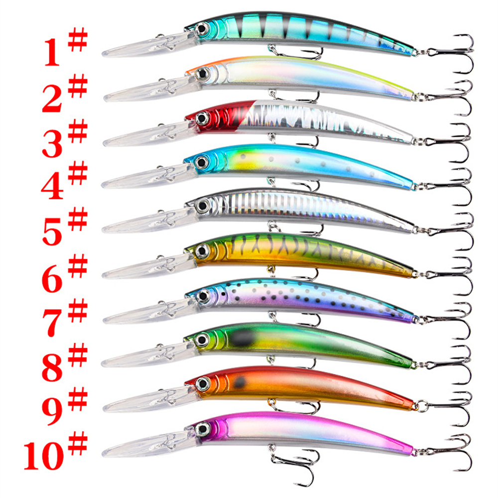 Long Tongue Minnow Fishing Lur - Fishing Lure Jerkbait บทวิจารณ์และราคา