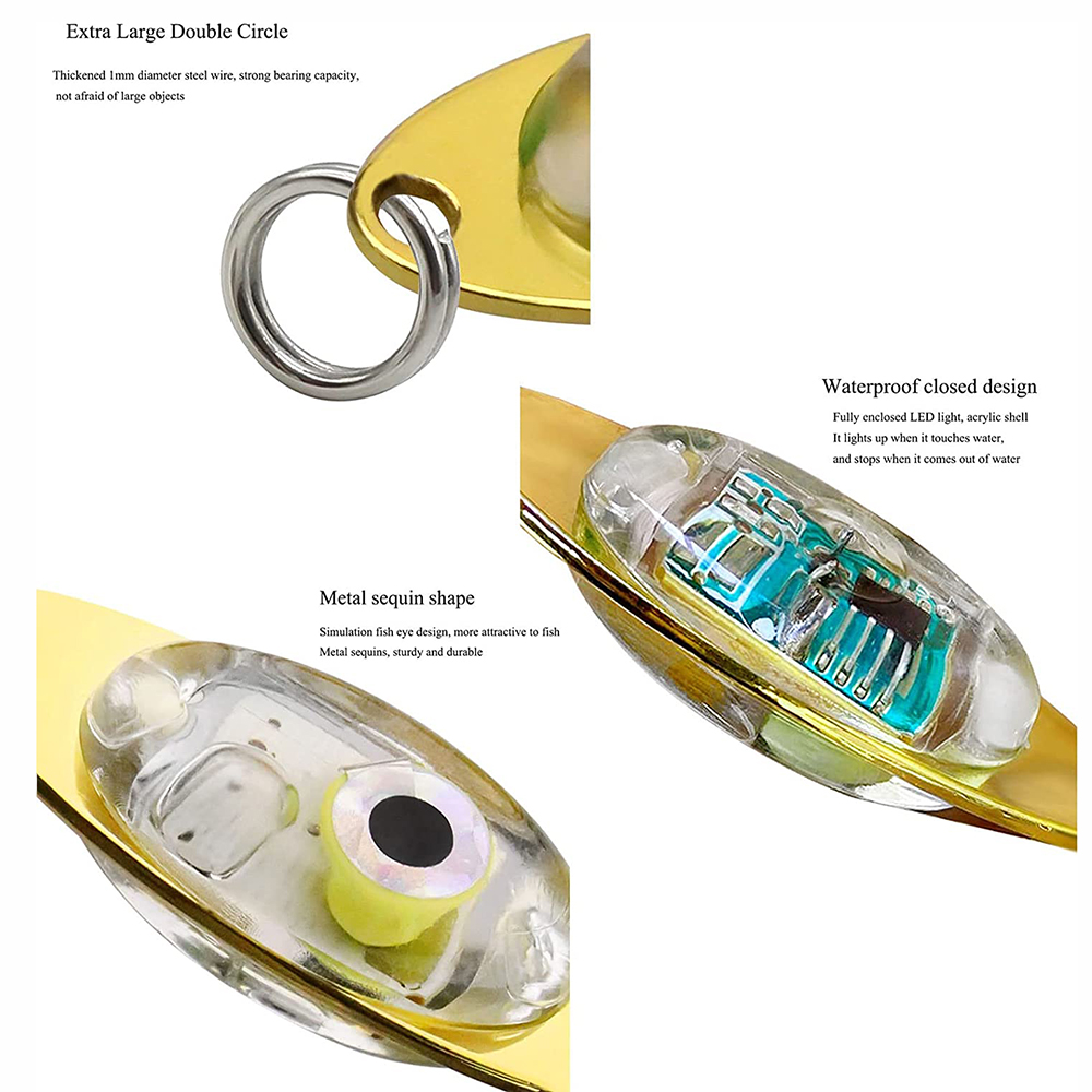 PRO BEROS LED Fishing Deep Dro - Fishing Lure Spoon บทวิจารณ์และราคา
