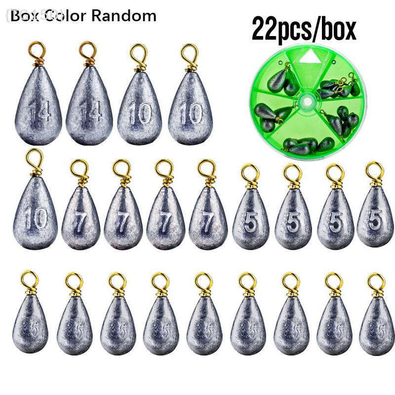 【TG150】22Pcs/Box Fishing Bait  - Fishing Lure Box บทวิจารณ์และราคา