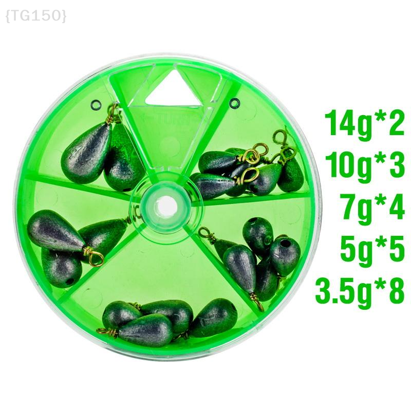 【TG150】22Pcs/Box Fishing Bait  - Fishing Lure Box บทวิจารณ์และราคา
