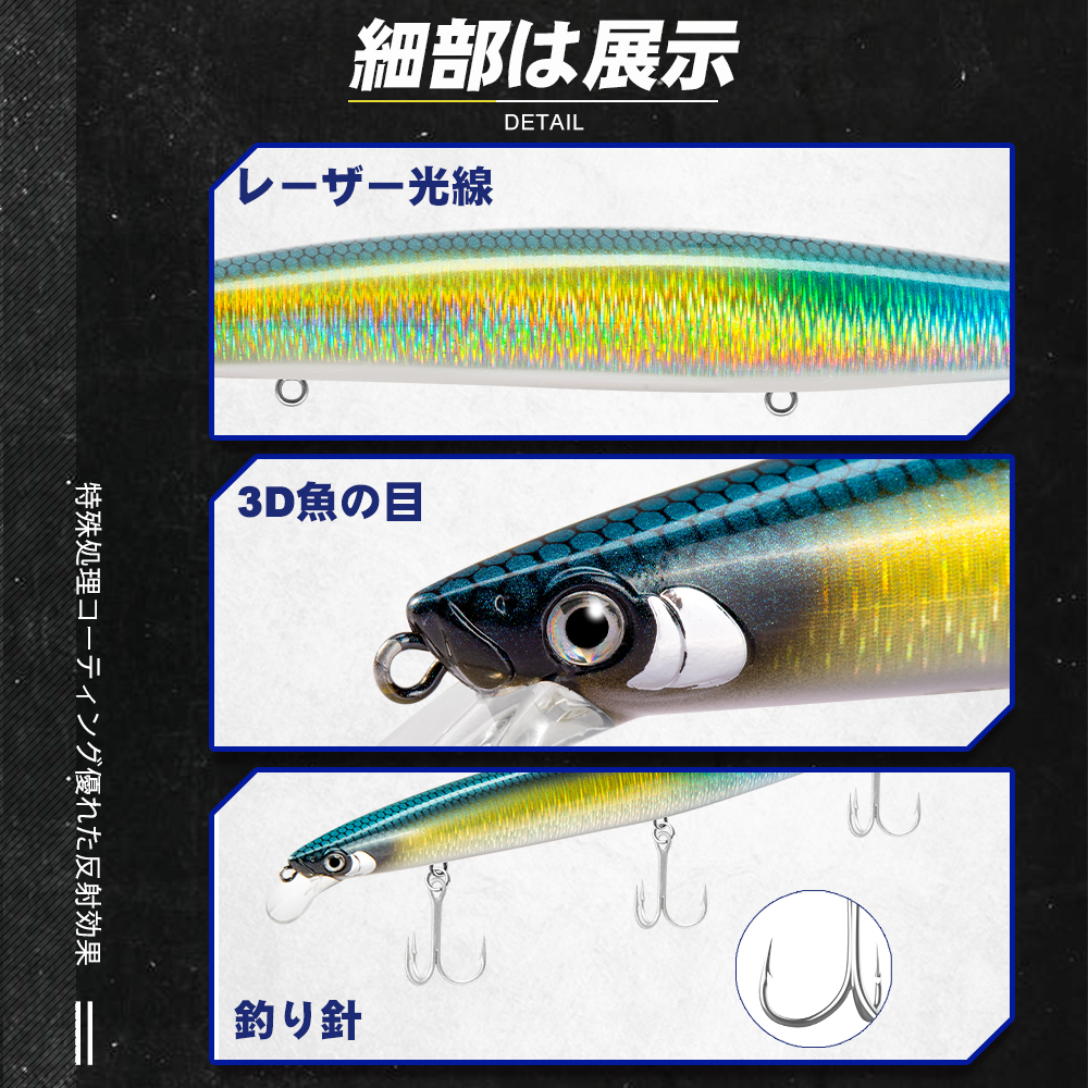 D1 Sea Fishing Lures 163mm 32g - Fishing Lure Topwater บทวิจารณ์และราคา
