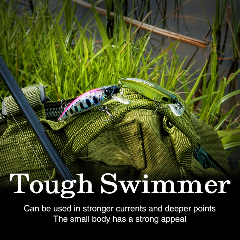 TSURINOUA 46S 46mm 5g Bait Fin - Fishing Lure Jerkbait บทวิจารณ์และราคา