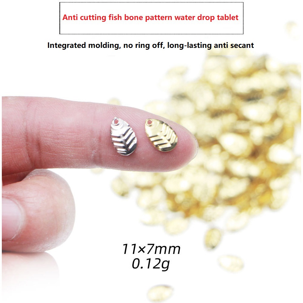 50Pcs/lot DIY Fishing Spinner  - Fishing Lure Spinnerbait บทวิจารณ์และราคา