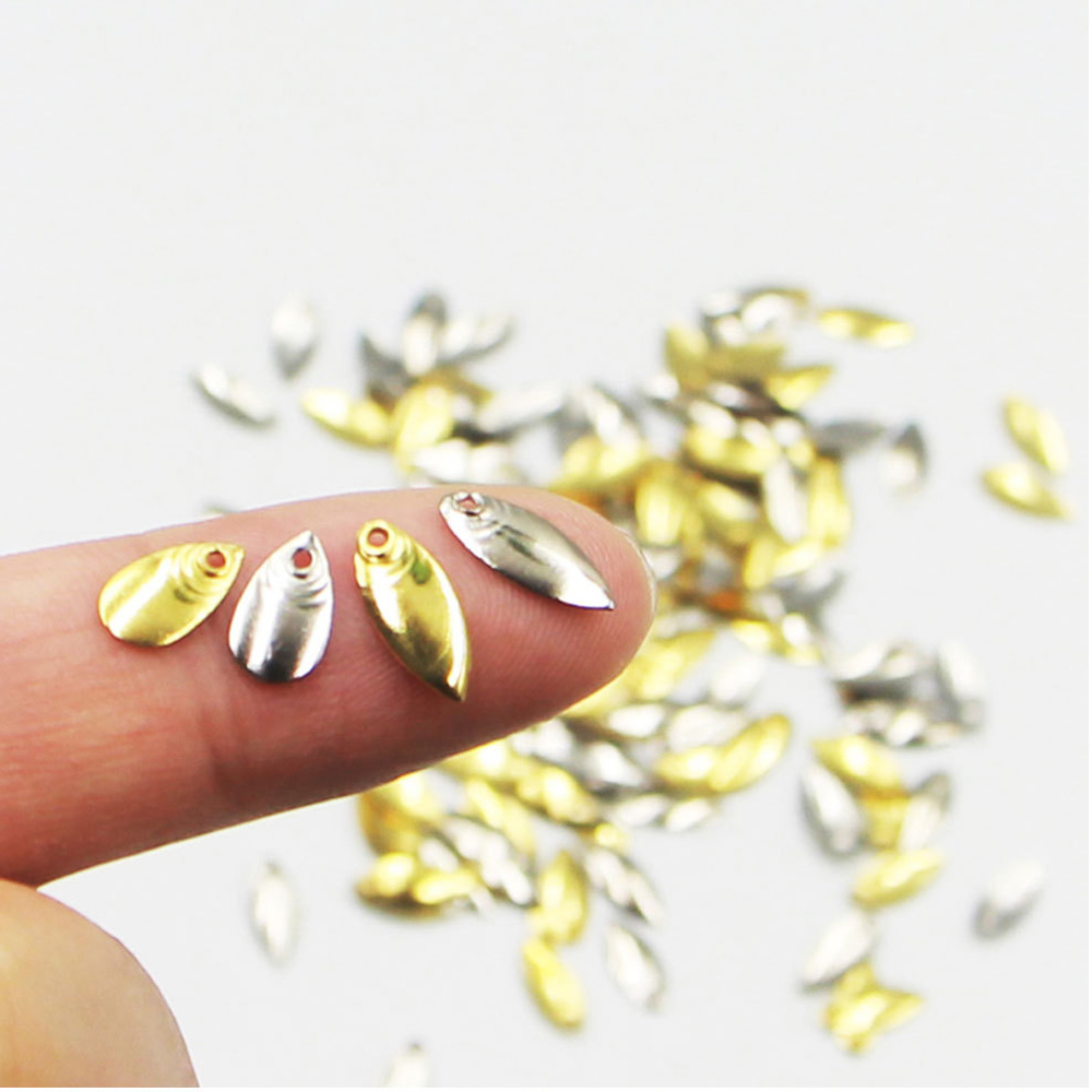 50Pcs/lot DIY Fishing Spinner  - Fishing Lure Spinnerbait บทวิจารณ์และราคา