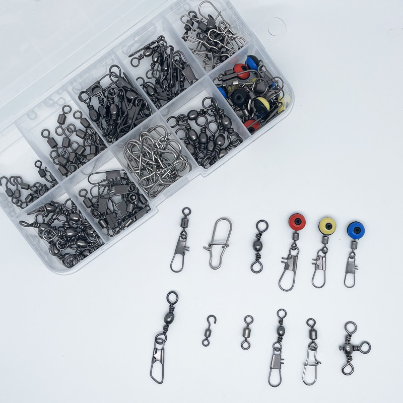 115pcs Fishing Swivel Connecto - Fishing Lure Kit บทวิจารณ์และราคา
