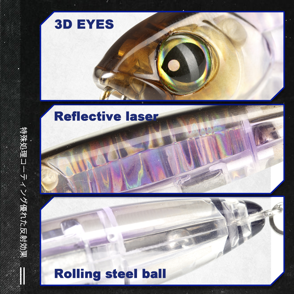 D1 Surface Fishing Lure 3DR Pe - Fishing Lure Buzzbait บทวิจารณ์และราคา