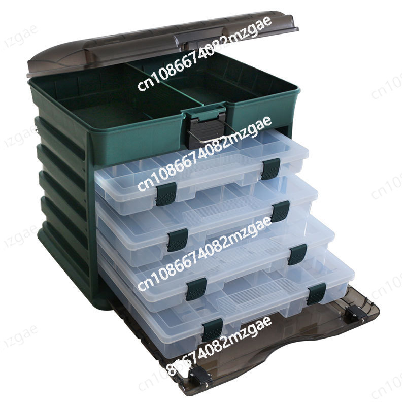 Medium 4-layer portable lure b - Fishing Lure Box บทวิจารณ์และราคา