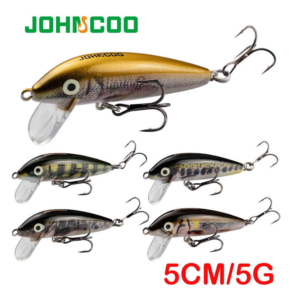 5cm 5g Sinking Minnow Wobblers - Fishing Lure Jerkbait บทวิจารณ์และราคา