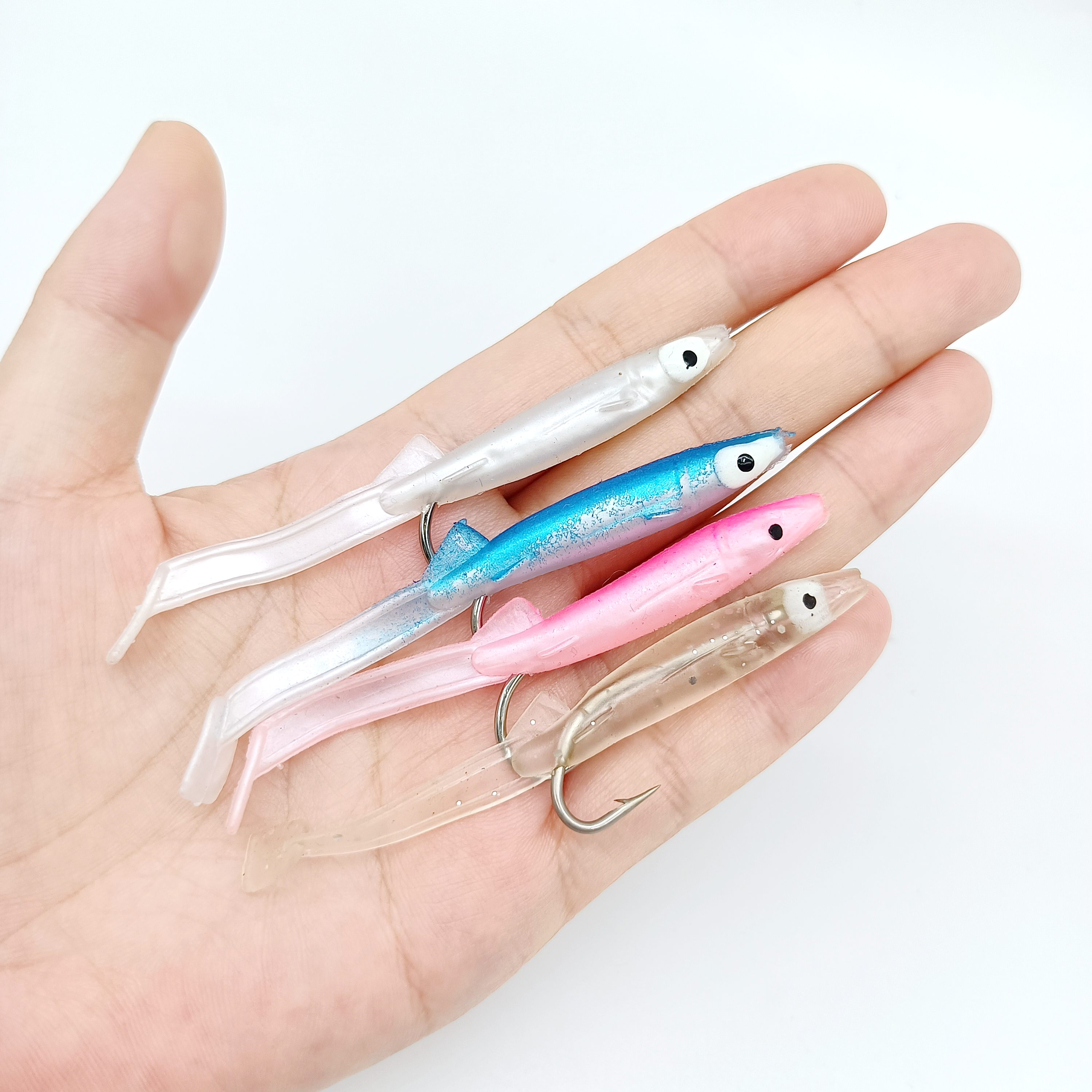 DUODUOYU 5PCS  Eel Soft Plasti - Fishing Lure Soft Plastic บทวิจารณ์และราคา