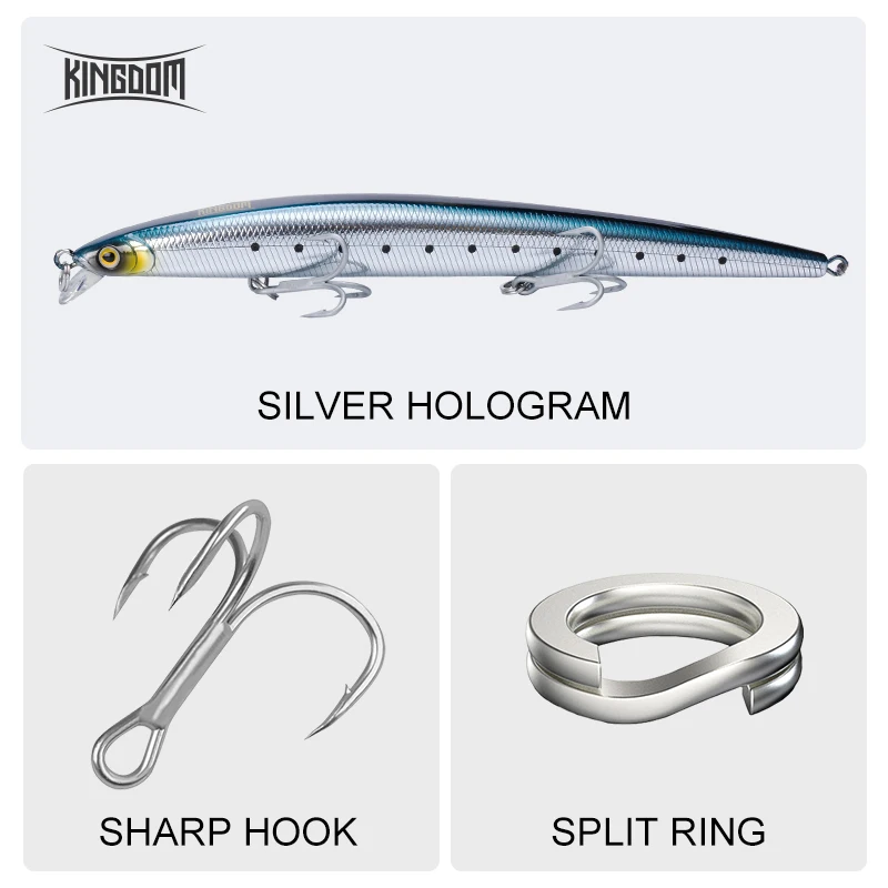 Kingdom Long Casting Fishing L - Fishing Lure Jerkbait บทวิจารณ์และราคา