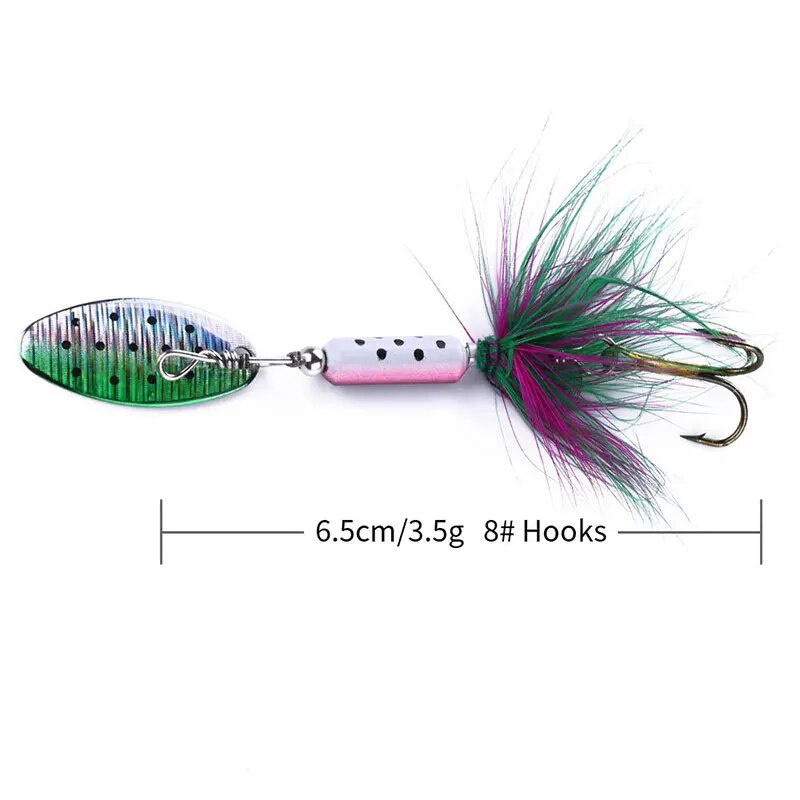 Metal VIB Lures 1PCS 3.5g Feat - Fishing Lure Spoon บทวิจารณ์และราคา