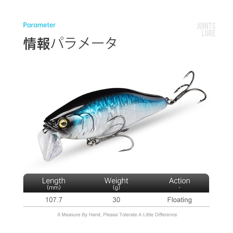 I-JACK Minnow Fishing Lures 10 - Fishing Lure Spinnerbait บทวิจารณ์และราคา