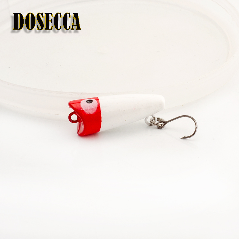 1PCS 2.5cm 1.5g  Topwater Bait - Fishing Lure Popper บทวิจารณ์และราคา