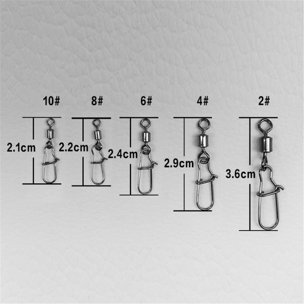 FISHINAPOT 30pcs/lot 2#-10# St - Fishing Lure Spinner บทวิจารณ์และราคา