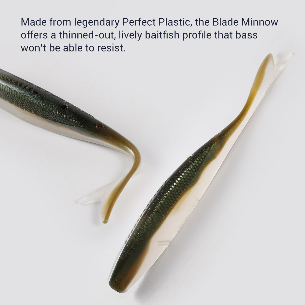 NOEBY Soft Lure Blade Minnow 9 - Fishing Lure Blade Bait บทวิจารณ์และราคา
