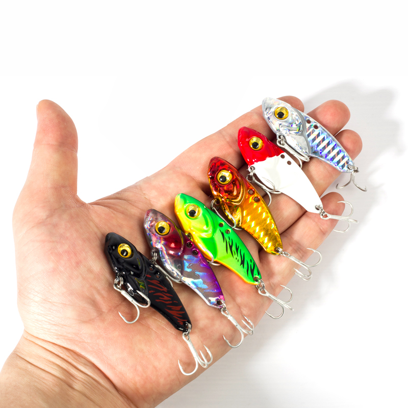 6PCS Metal VIB Lure 5g 7g 10g  - Fishing Lure Spinnerbait บทวิจารณ์และราคา