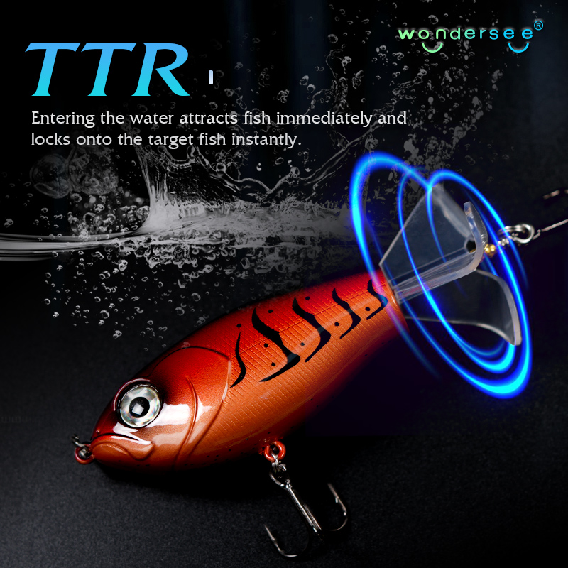 Wondersee 3-Blade Topwater Fis - Fishing Lure Blade Bait บทวิจารณ์และราคา
