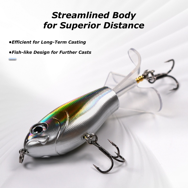 Wondersee 3-Blade Topwater Fis - Fishing Lure Blade Bait บทวิจารณ์และราคา