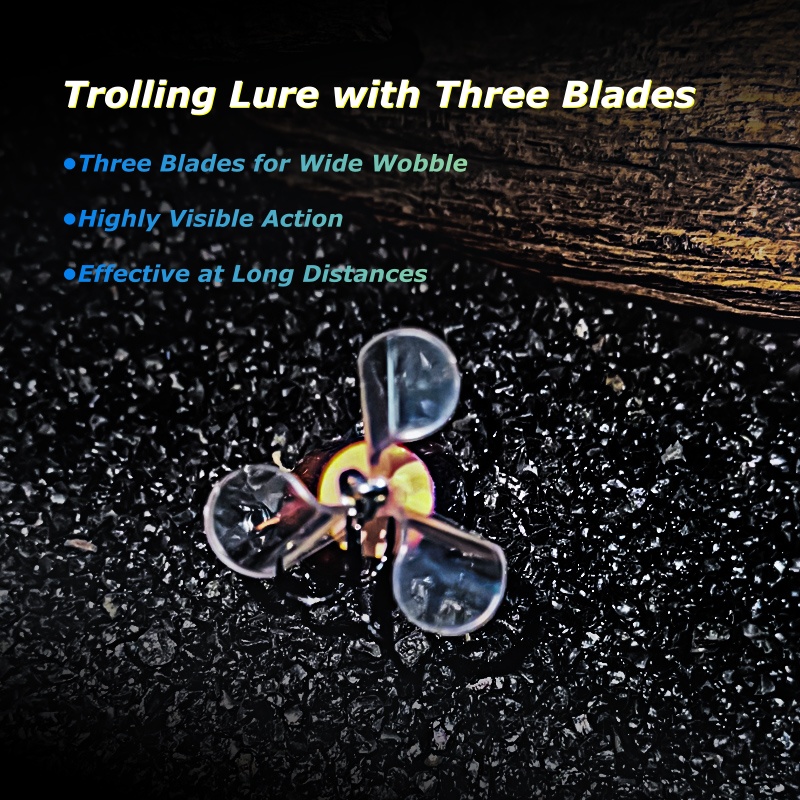 Wondersee 3-Blade Topwater Fis - Fishing Lure Blade Bait บทวิจารณ์และราคา