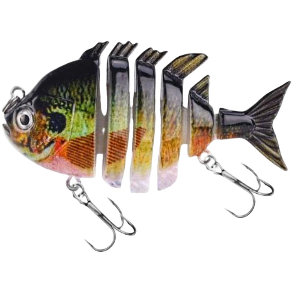 5Pcs 6 Section Fishing Lure Ha - Fishing Lure Swimbait บทวิจารณ์และราคา