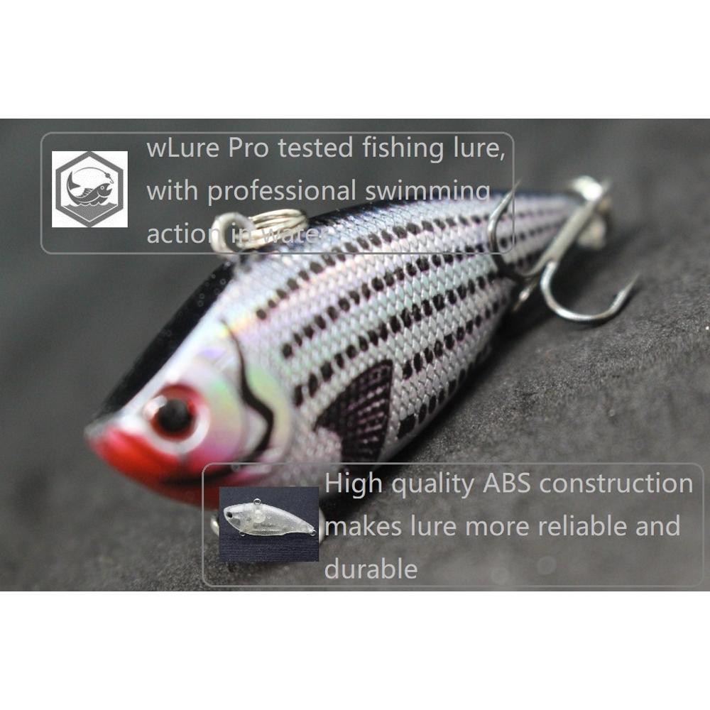 wLure Fishing Lure Lipless 10g - Fishing Lure Crankbait บทวิจารณ์และราคา
