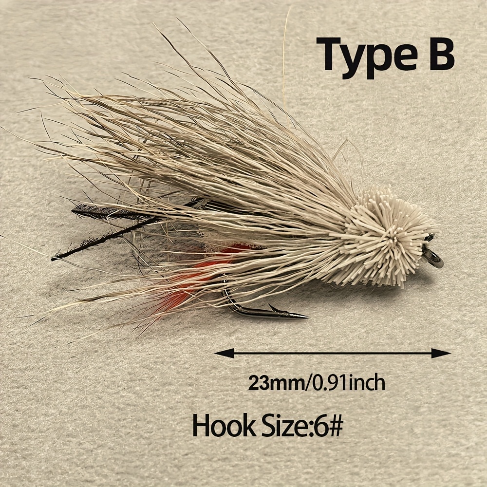 5/6Pcs Popper Hopper Fly Fishi - Fishing Lure Popper บทวิจารณ์และราคา