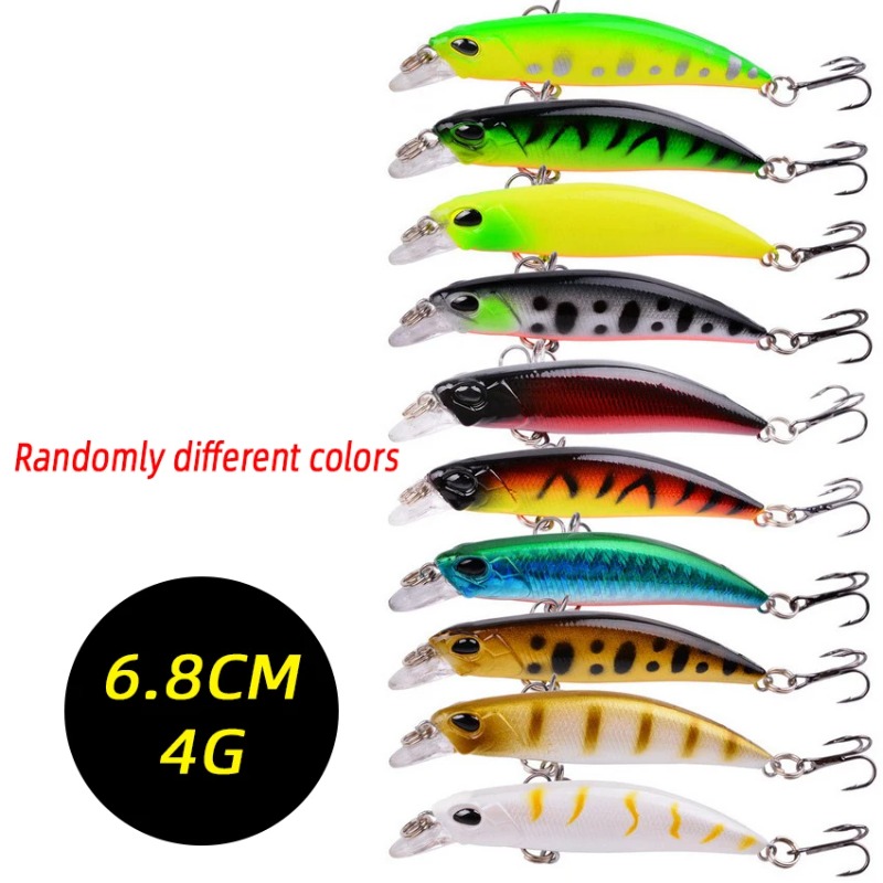 3/5/8PCS Random Fishing Lure S - Fishing Lure Crankbait บทวิจารณ์และราคา
