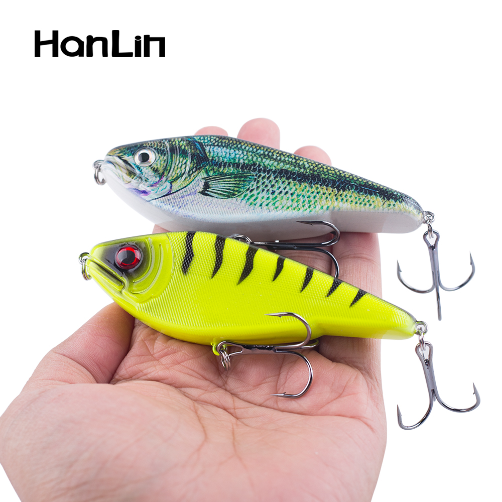 Hanlin NEW Glide Jerkbait 90mm - Fishing Lure Swimbait บทวิจารณ์และราคา