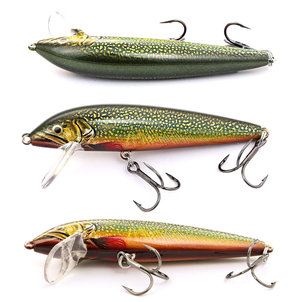 B&U 80mm Sinking Minnow Wobbli - Fishing Lure Jerkbait บทวิจารณ์และราคา
