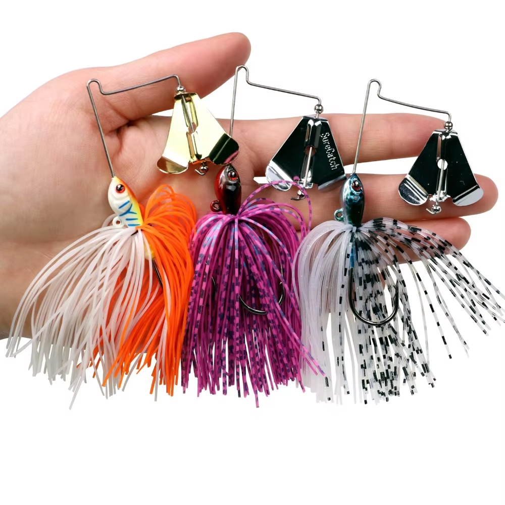 1pcs 12.8g Spinnerbait Fishing - Fishing Lure Blade Bait บทวิจารณ์และราคา