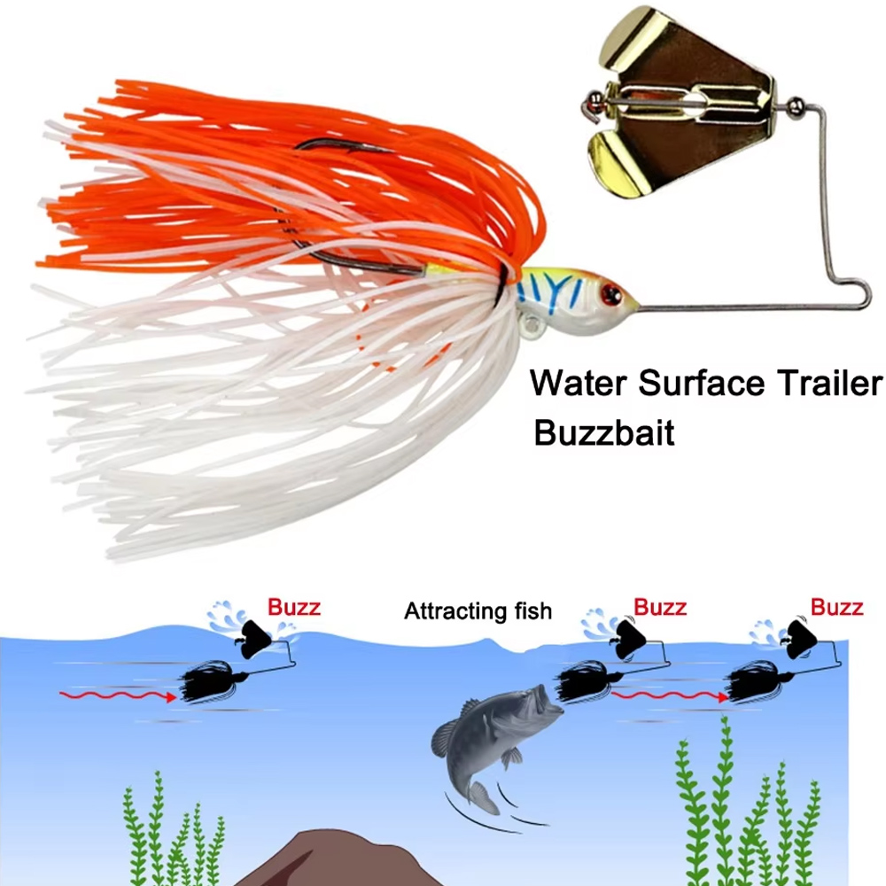 1pcs 12.8g Spinnerbait Fishing - Fishing Lure Blade Bait บทวิจารณ์และราคา