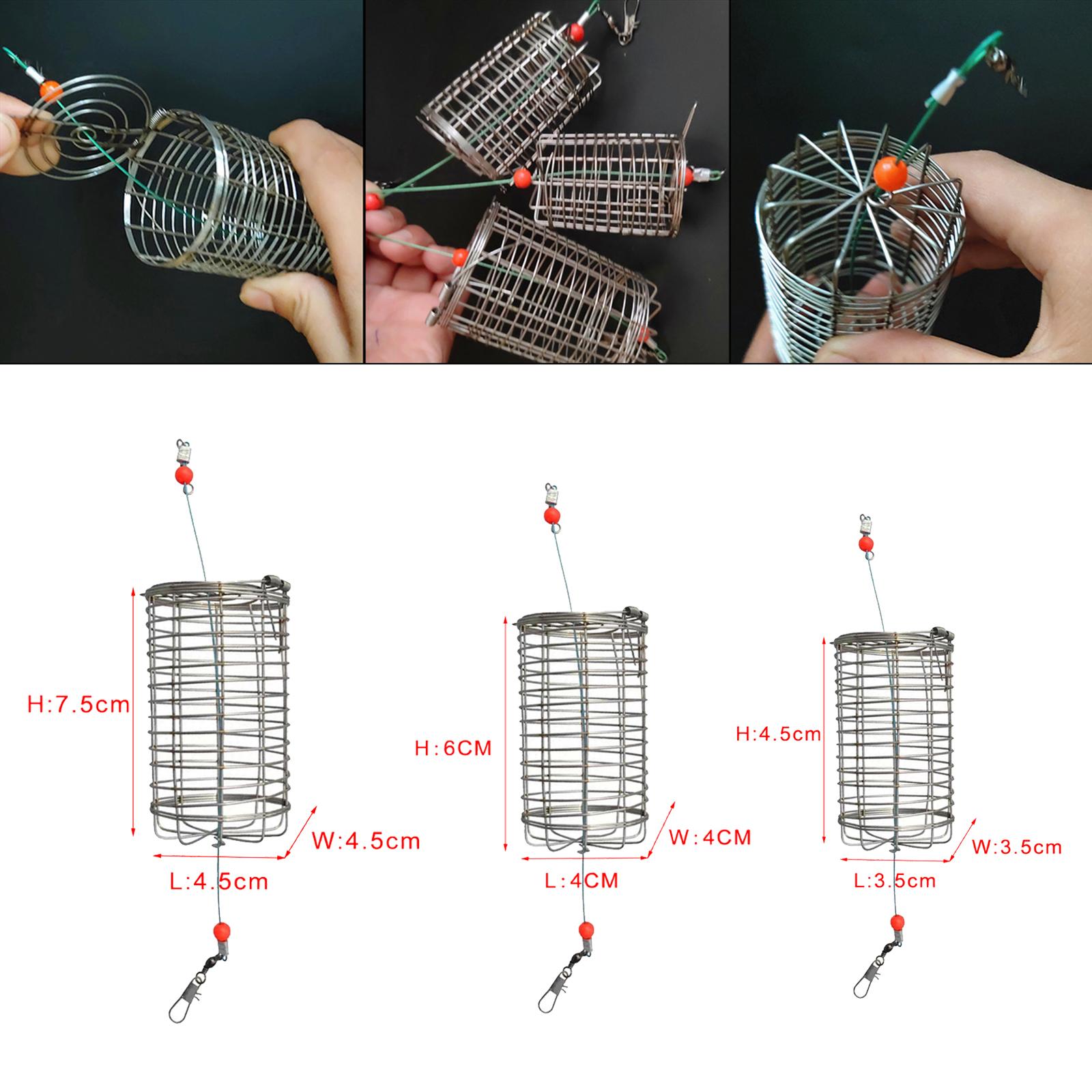5x Solid Fishing Feeder Cage T - Fishing Lure Topwater บทวิจารณ์และราคา